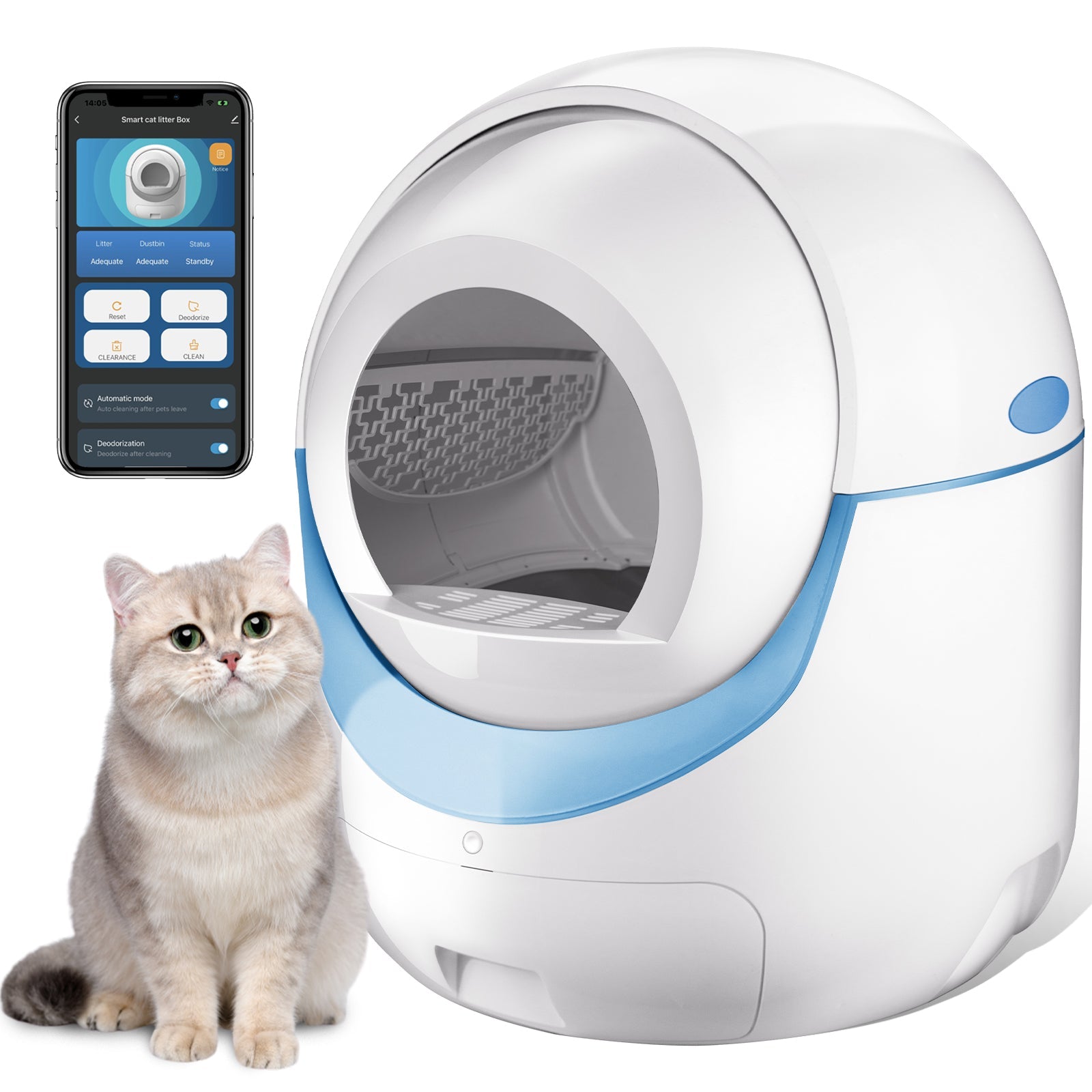 Lettiera Autopulente XXL per Gatti